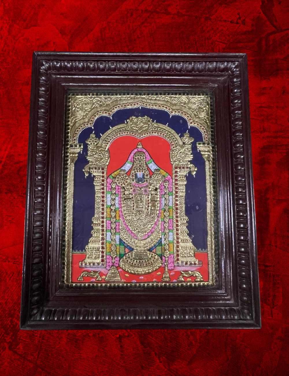 21" Balaji Tanjore Painting