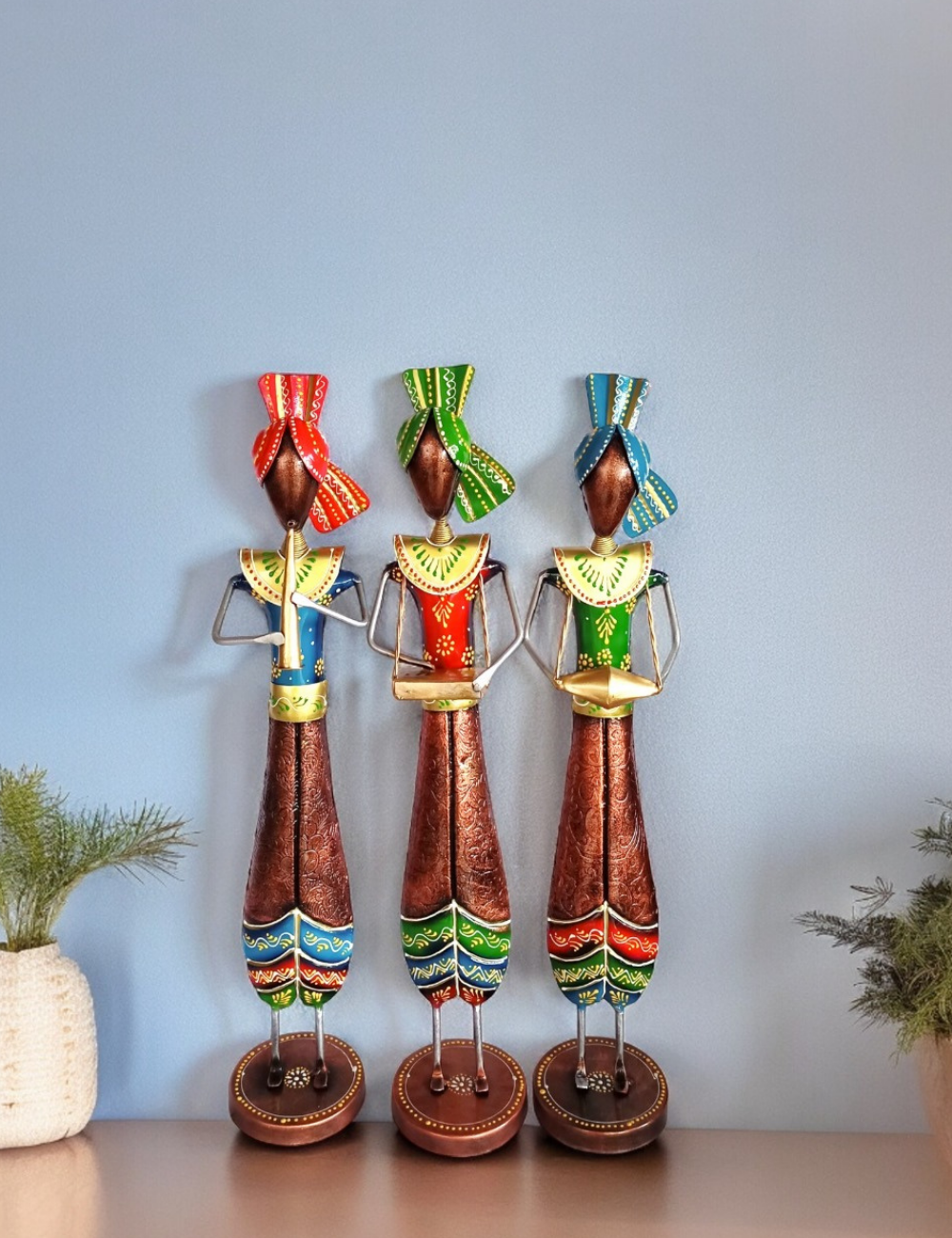 Standing Musician Man Set of 3