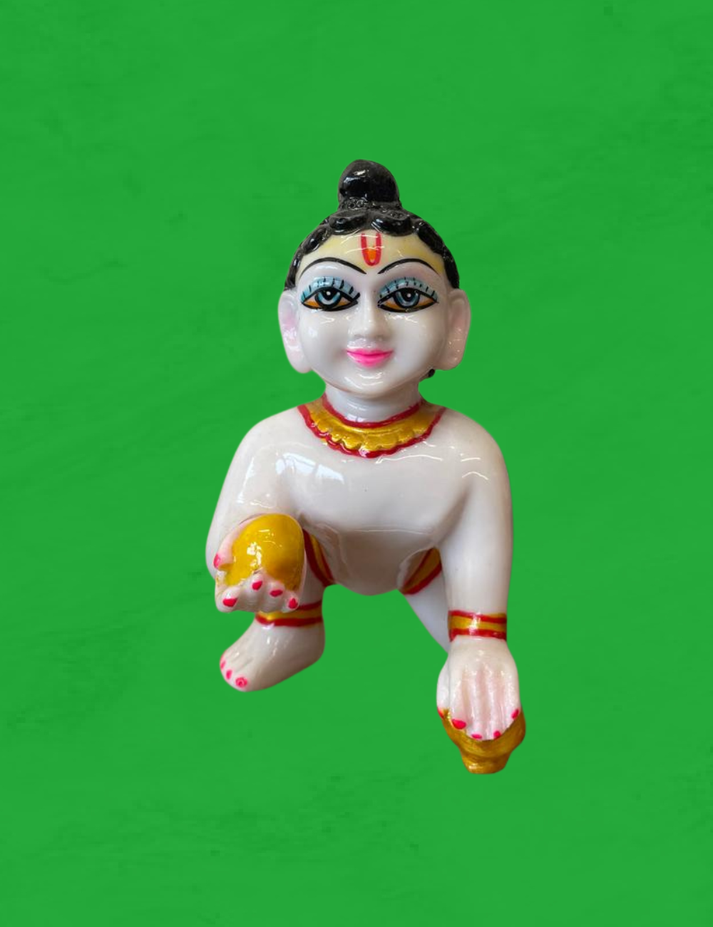 Crawling Krishna Marble Dust Size-6"