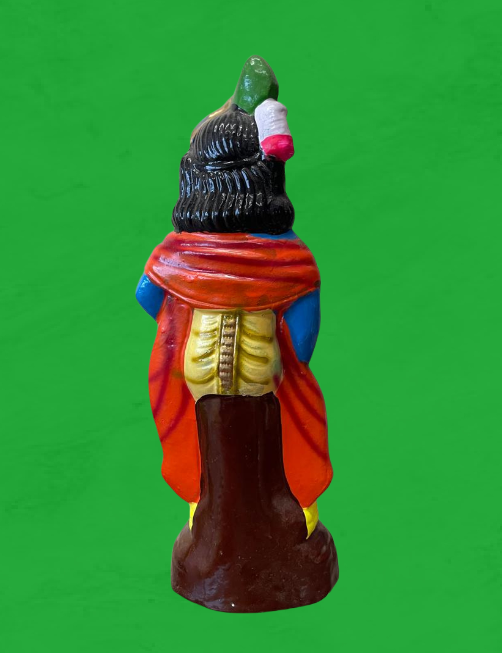 Standing Krishna Clay Single Golu Bommai 9"