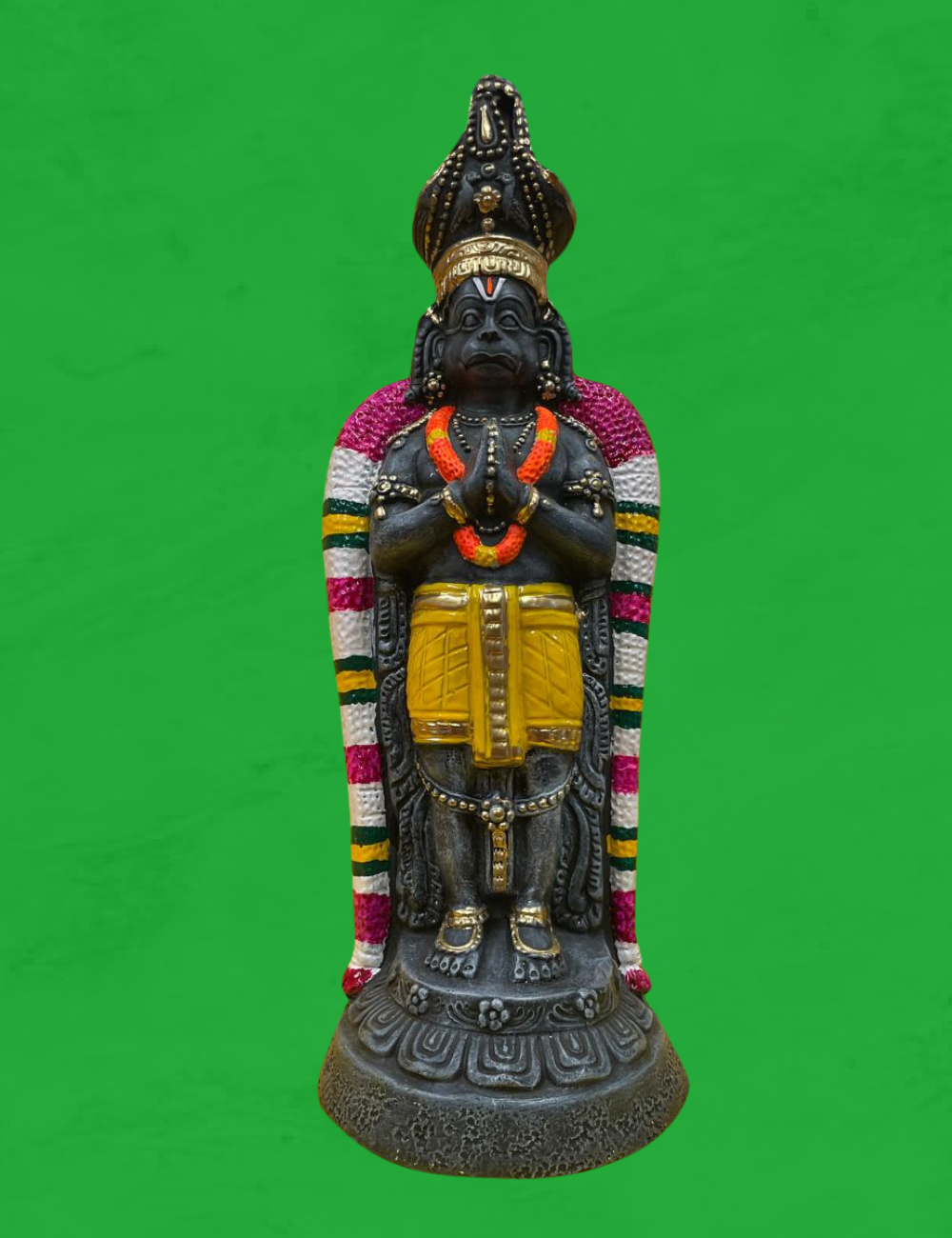 Namakal Anjaneyar Paper Mache Single Golu Bommai 16"