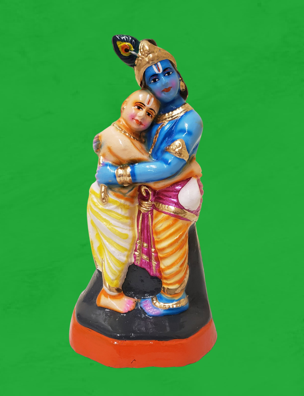 Krishna Kusalar Clay Single Golu Bommai 14"