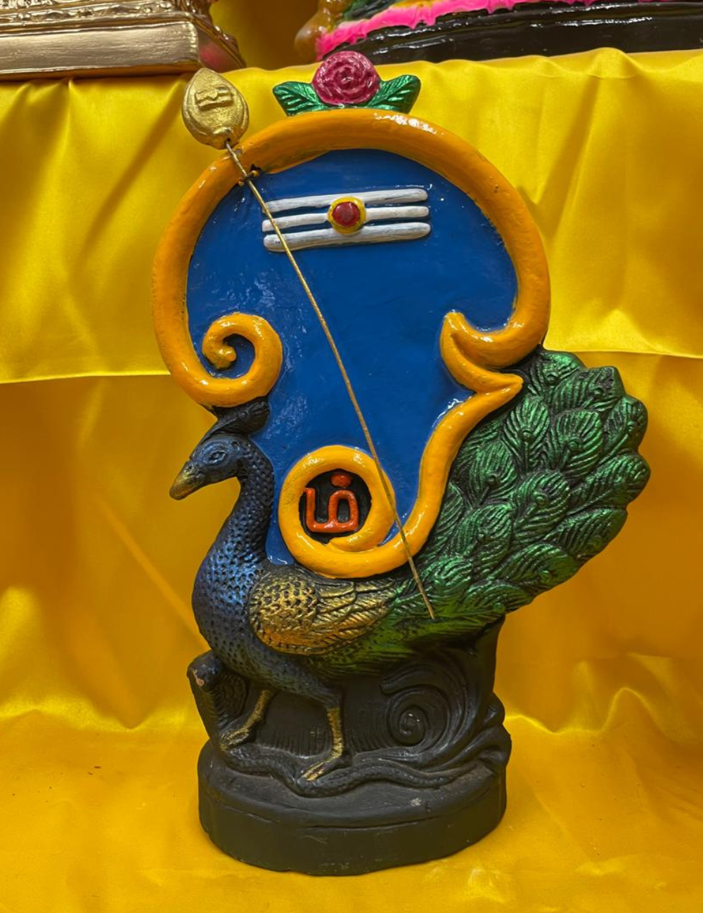 Om Clay Single Golu Bommai 12"