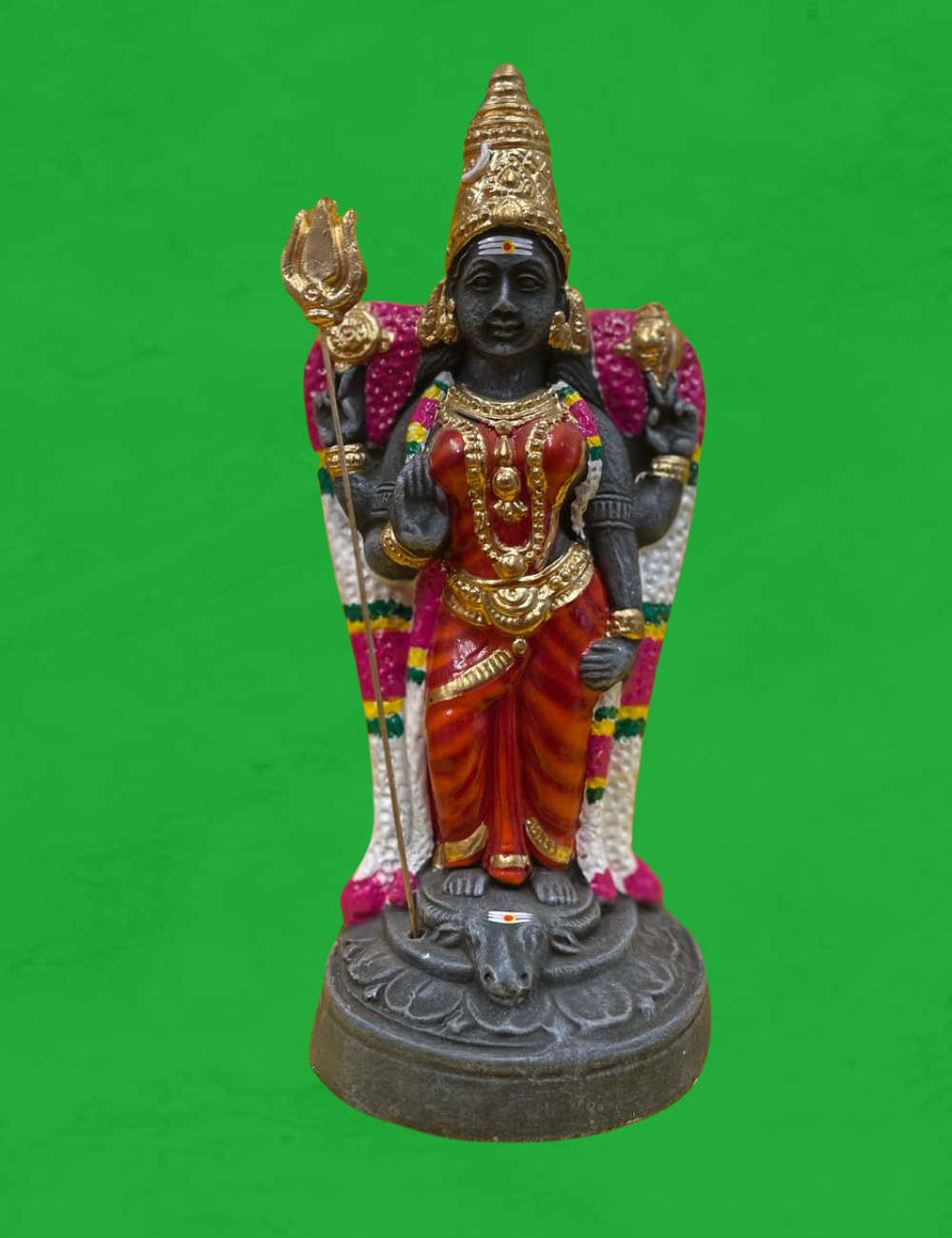 Vishnu Durgai Clay Single Golu Bommai 12"