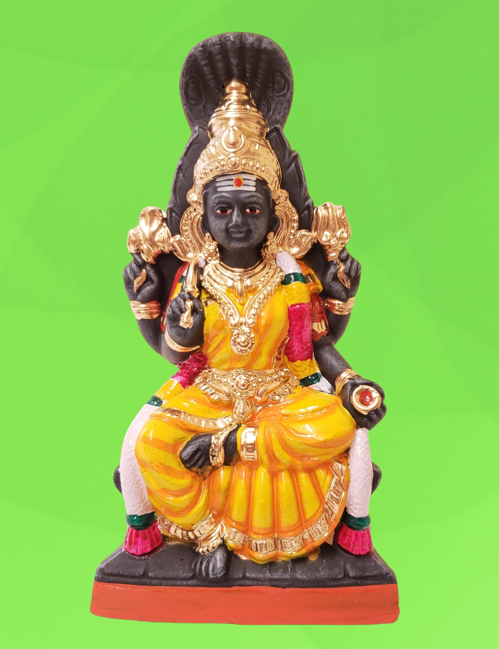 Mariamman Clay Single Golu Bommai 10"