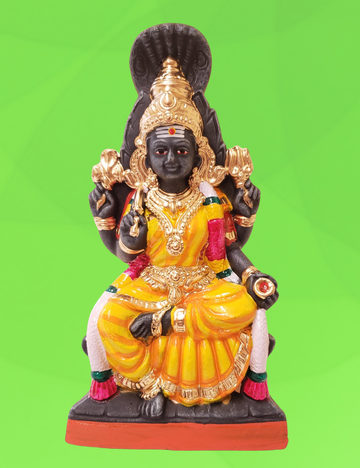 Mariamman Clay Single Golu Bommai 10"