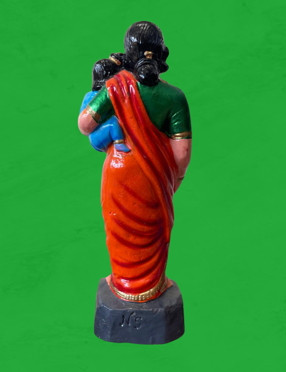 Yasodha Krishnan Clay Single Golu Bommai 10"