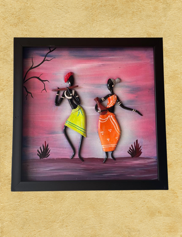 Tune of Together 3D Wall  Mural Painting