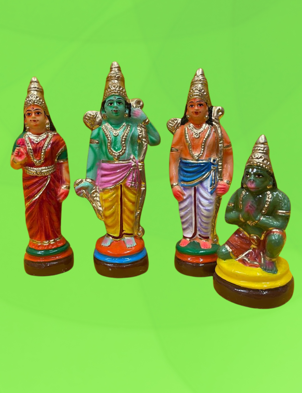 paper mache Ramar set 12"