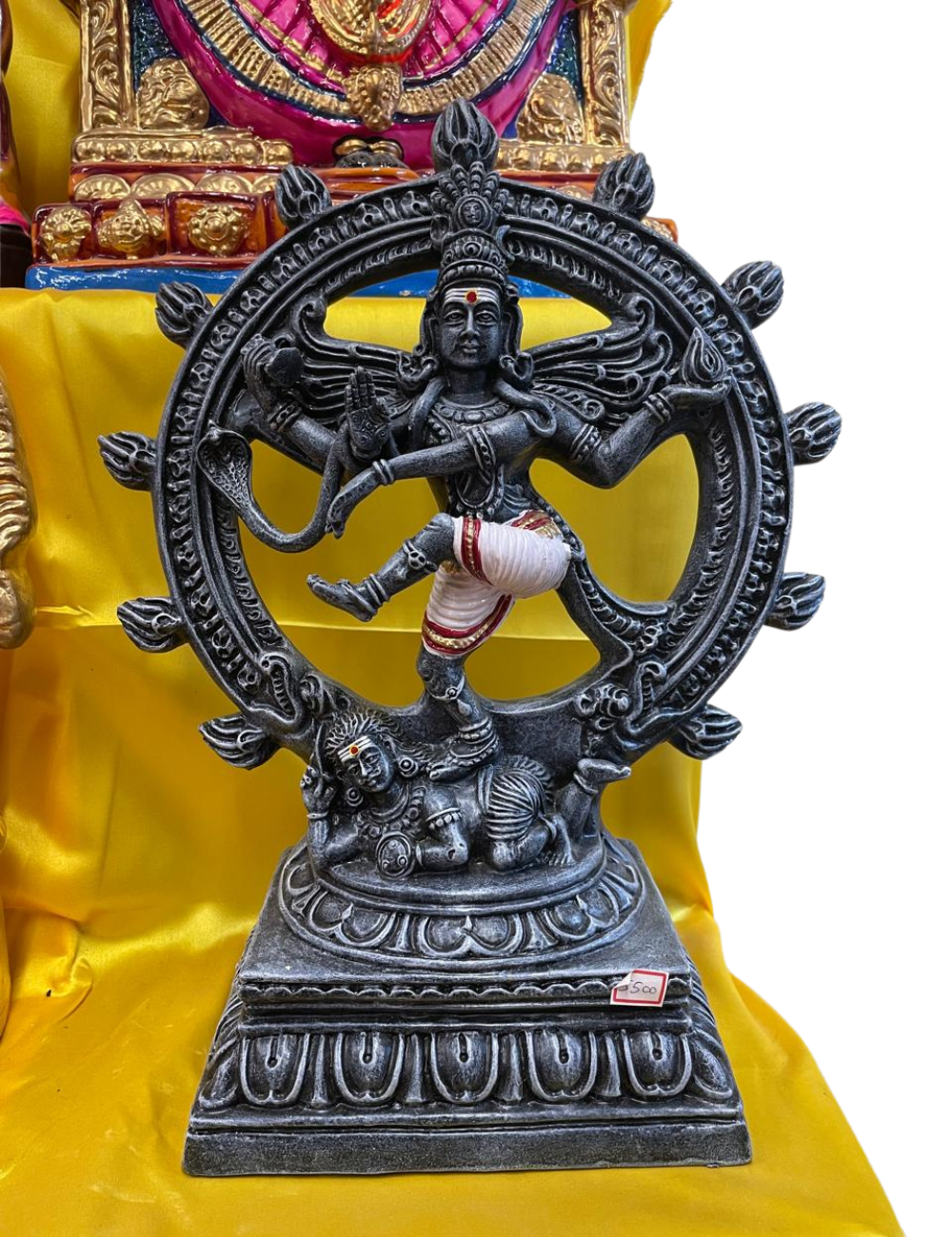 Natarajar Paper Mache Single Golu Bommai 16"