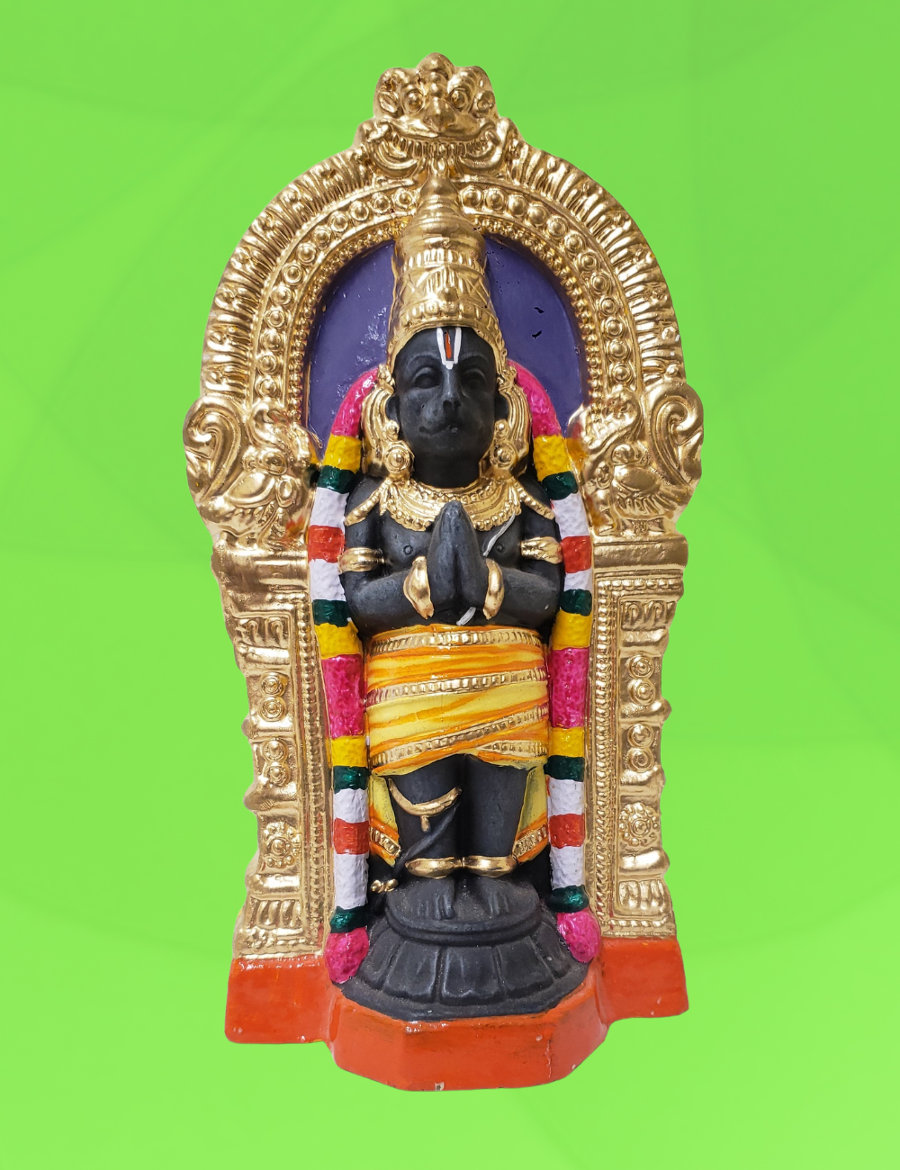 Nanganallur Anjaneyar Clay Single Golu Bommai 10"