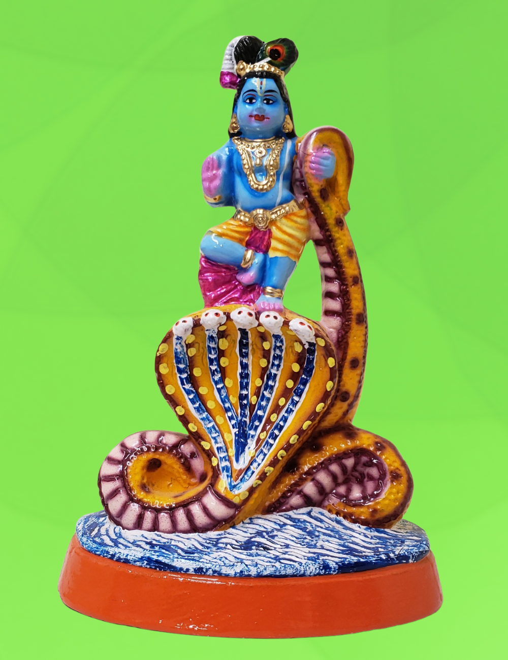 Kalinga Narthana Paper Mache Single Golu Bommai 24"