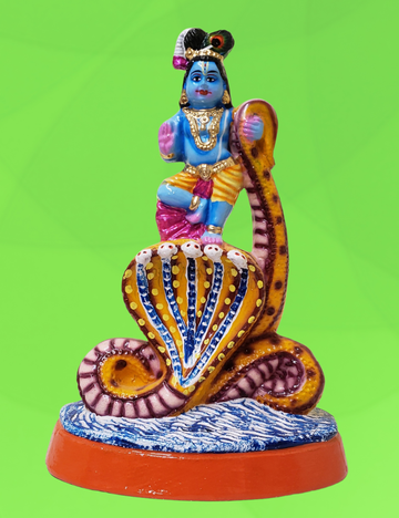 Kalinga Narthana Paper Mache Single Golu Bommai 24"