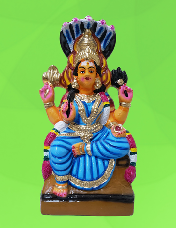 Mariamman Clay Single Golu Bommai 14"