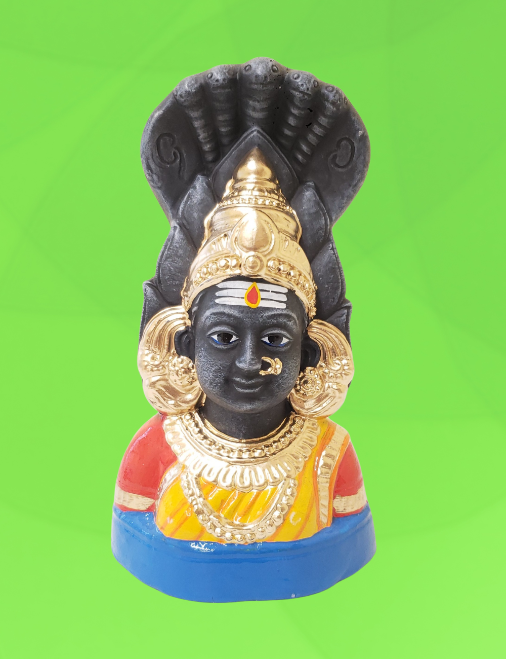 Sirasu Amman Clay Single Golu Bommai 8"