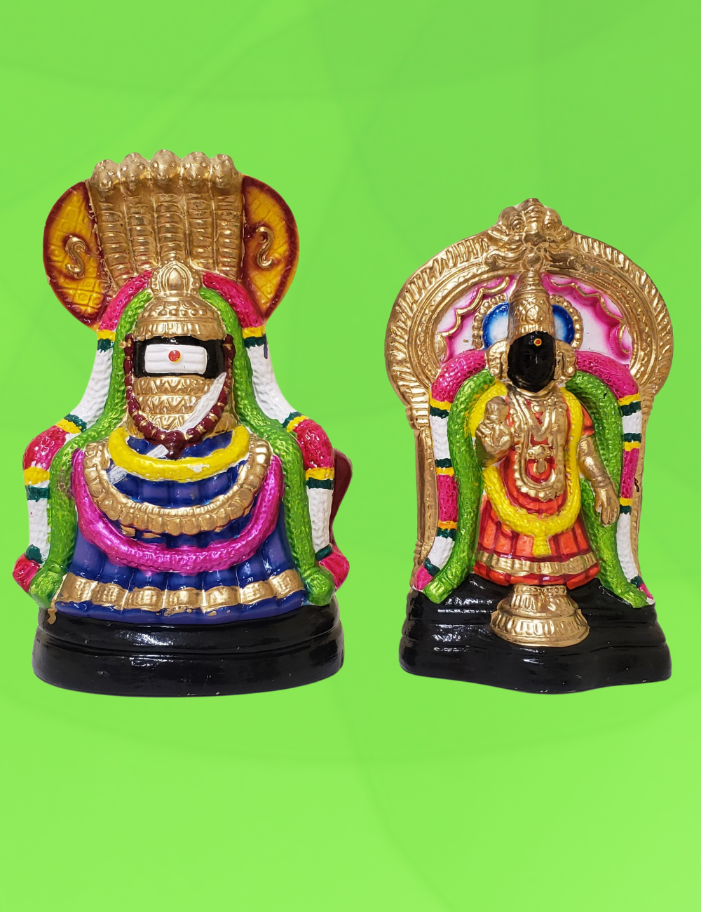 Annamalaiyar Unnamalai Clay Golu Set Bommai 12"