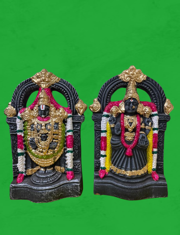 Perumal Thaiyar Clay Golu Bommai 10"