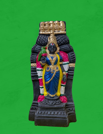 Gopuram Meenakshi Clay Single Golu Bommai 11"