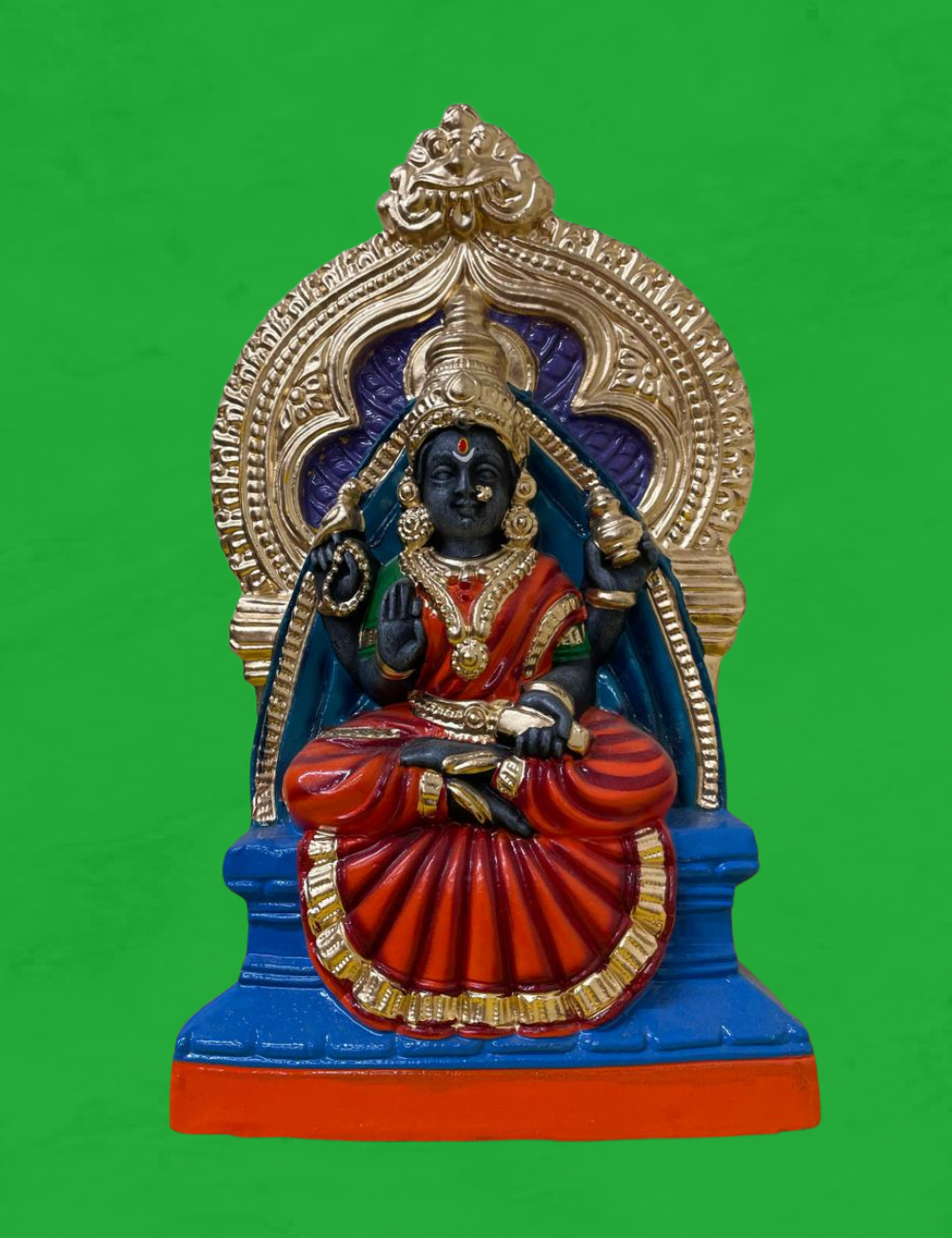 Sharadambigai Clay Single Golu Bommai 10"