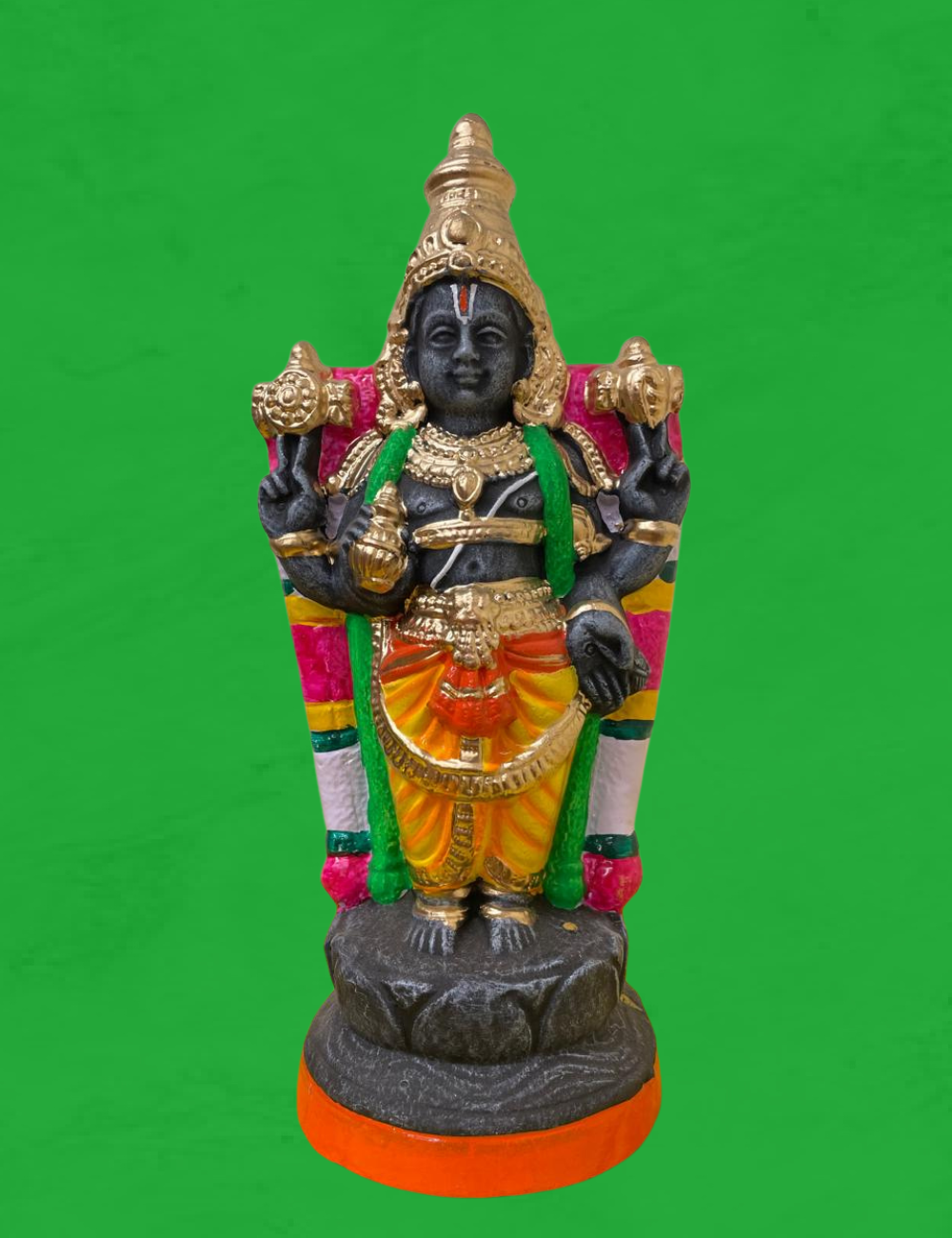 Dhanvatri Clay Single Golu Bommai 10"