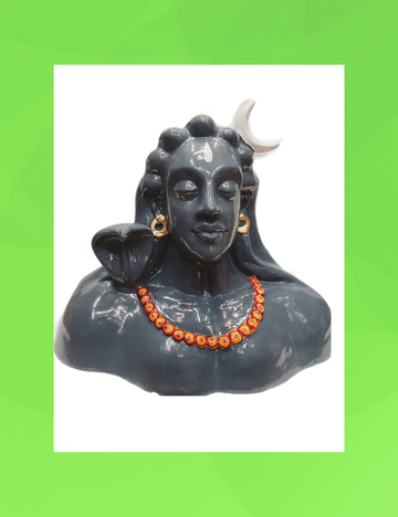 Adiyogi Paper Mache Single Golu Bommai 12"