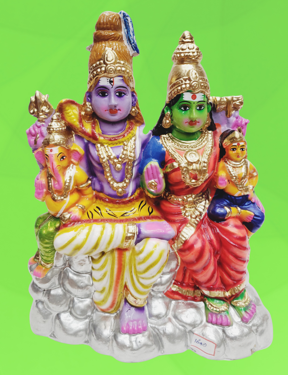 Shivan Family Clay Single Golu Bommai 12"