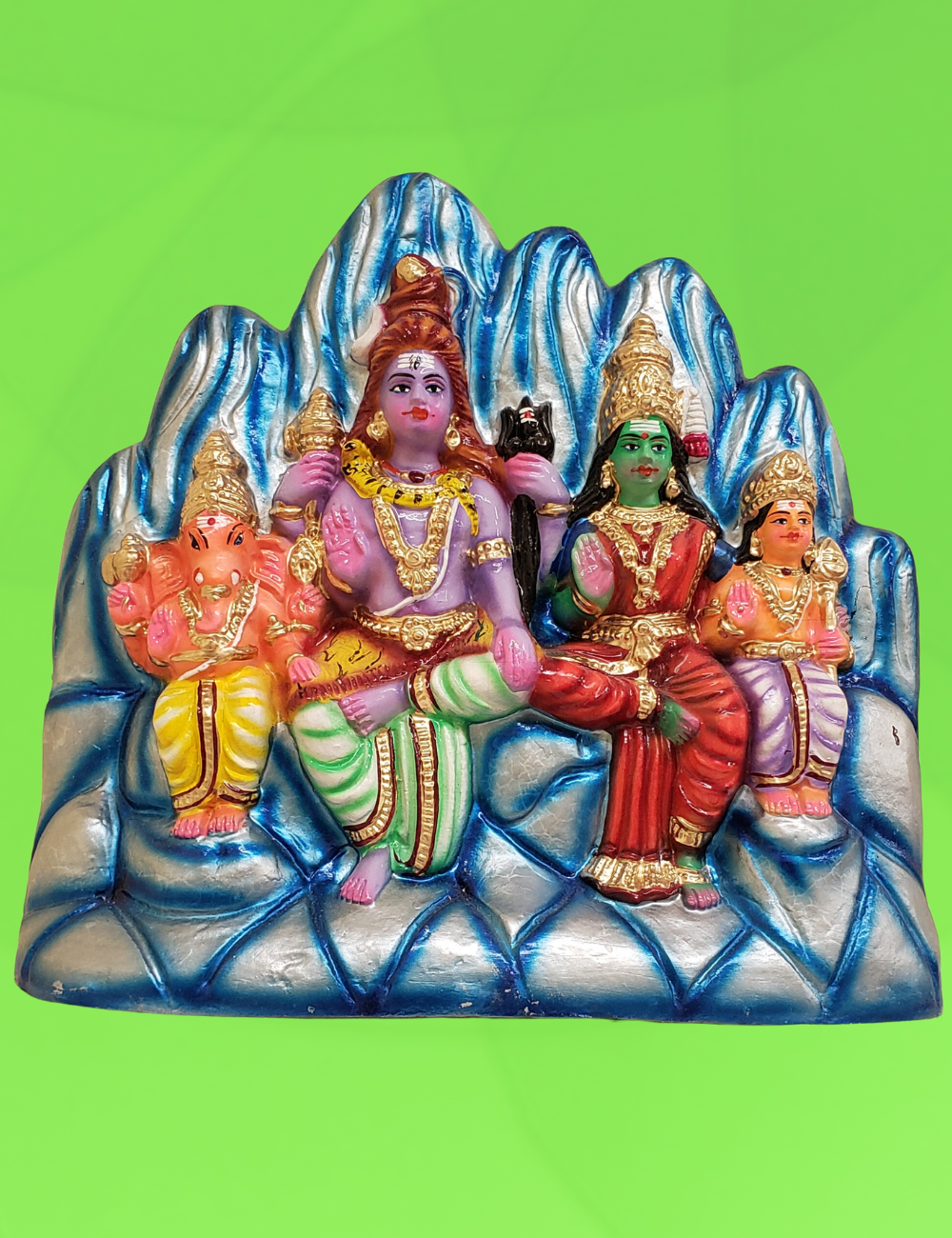 Shivan Family Clay Single Golu Bommai 12"