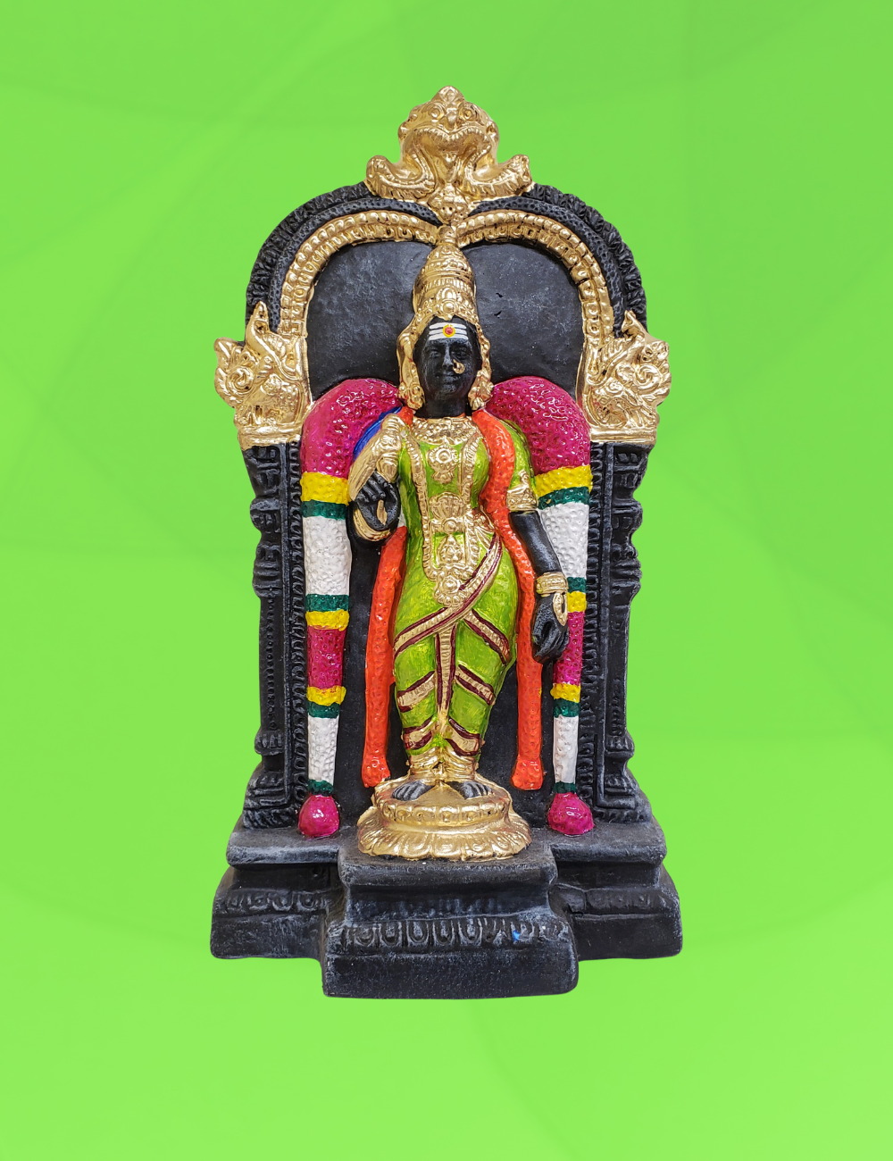 Meenakshi Clay Single Gou Bommai 12"