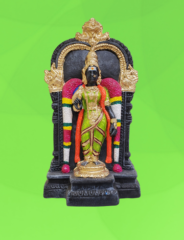 Meenakshi Clay Single Gou Bommai 12"