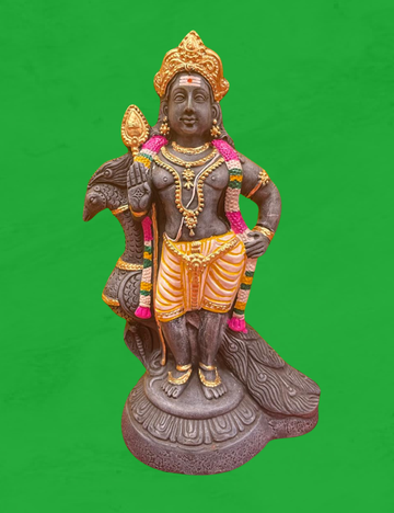 Murugar Single Paper Mache Golu Bommai 18"