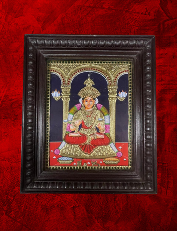 18" Annapoorani Tanjore Painting