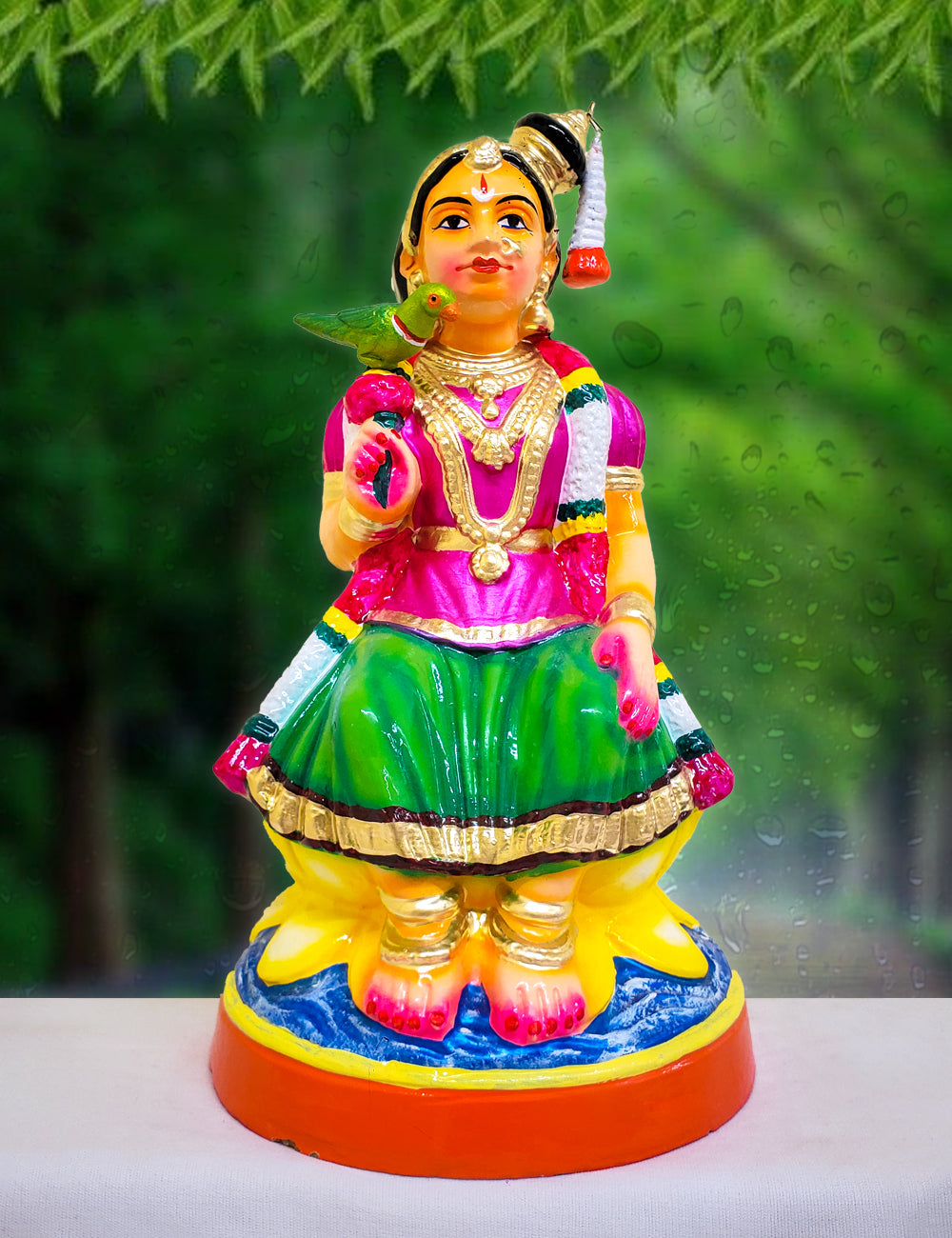 Bala Aandal Clay Single Golu Bommai 15"